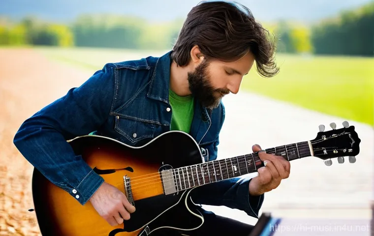 기타 음정 조율 이론 - **Prompt 1: Beginner Acoustic Guitar Tuning with a Smartphone App**
"A young person, around 16 y... 기타 음정 조율 이론 - **Prompt 1: Beginner Acoustic Guitar Tuning with a Smartphone App**
"A young person, around 16 y...