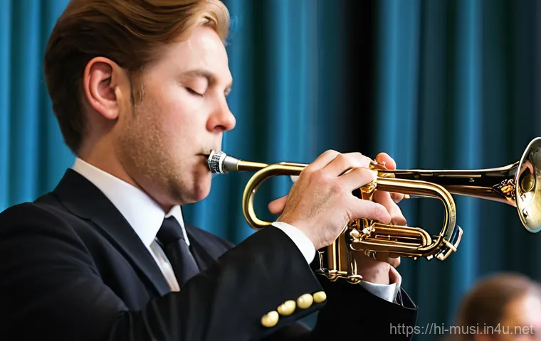 트럼펫 연주 테크닉 - **Prompt for Breath Control and Embouchure:**
"A young, dedicated trumpet player, a teenager, st... 트럼펫 연주 테크닉 - **Prompt for Breath Control and Embouchure:**
"A young, dedicated trumpet player, a teenager, st...