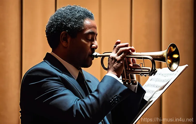 트럼펫 연주 테크닉 - **Prompt for Finger Dexterity and Tonguing:**
"A dynamic, medium close-up shot of a trumpet play... 트럼펫 연주 테크닉 - **Prompt for Finger Dexterity and Tonguing:**
"A dynamic, medium close-up shot of a trumpet play...